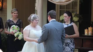 Vicar throws up during a wedding