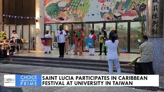 ST. LUCIA PARTICIPATES IN CARIBBEAN FESTIVAL AT UNIVERSITY IN TAIWAN