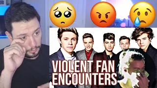 One Direction Being Traumatized By Their Own Fans | Reaction