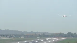 London Heathrow Airport Crosswind landings