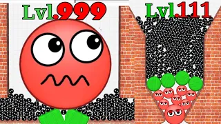 😆📱🎯/ Hide ball ( draw to smash, save the doge) brain teaser games gameplay level 3