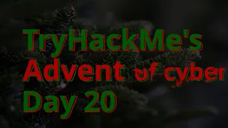 MALWARE FOUND (File analysis) | TryHackMe's AoC 3 (Day 20)