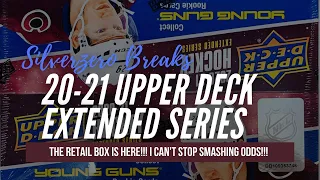 2020-21 UPPER DECK EXTENDED SERIES RETAIL BOX - IT IS FINALLY HERE! I CAN'T STOP SMASHING THE ODDS!