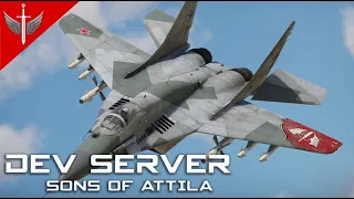 DEV SERVER - Sons Of Attila (F-16C, MiG-29SMT & R-73 testing)