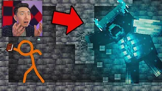 THE WARDEN IS IN MINECRAFT!! - AVM Shorts Episode 26 Reaction