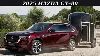 2025 Mazda CX-80 - better than the Volvo XC90???