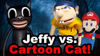 SML Parody: Jeffy vs. Cartoon Cat!