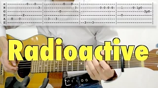 Imagine Dragons - Radioactive (fingerstyle, tab, acoustic cover)