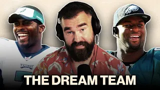 Jason Kelce on playing with Mike Vick as a rookie and his favorite night out with Vince Young