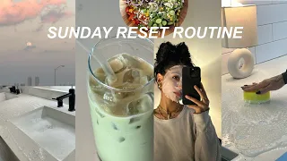 vlog: * SUNDAY RESET ROUTINE *🌷🧺  spring deep cleaning, outdoor activities, night closing shift