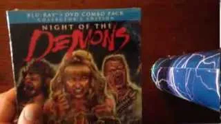 NIGHT OF THE DEMONS BLU RAY *UNBOXING! SCREAM FACTORY* COLLECTOR'S EDITION