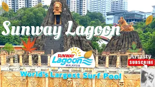 Sunway Lagoon Amusement Park 2023 | Things To Do in Kuala Lumpur , Malaysia | Artasty