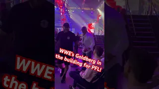 Goldberg was at PFL’s latest event! #pfl #pflmma #ufc #wwe #wrestling #tuf #bellator #tuf #satx