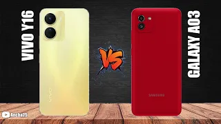 Vivo y16 vs Samsung Galaxy a03