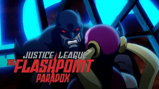 Thomas Wayne Batman tries to kill Yo Yo | Justice League: The Flashpoint Paradox