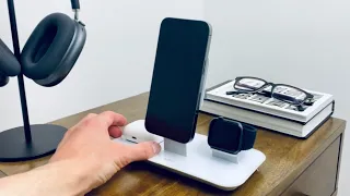 The ULTIMATE Wireless Charger For Your iPhone, Air Pods and Apple Watch #iphone #charger #mophie