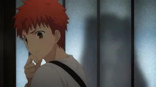 rin at the door