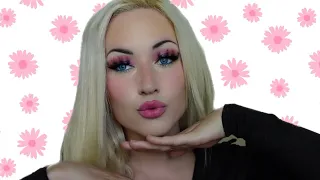 ⭒☆Pink Barbie inspired makeup☆⭒ + Vlog
