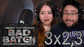 The Bad Batch 3x2, 3x3 REACTION | "Paths Unknown" & "Shadows of Tantiss" | Star Wars | Season 3