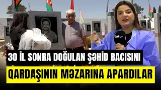 Tək oğlu şəhid olan ananın 30 il sonra qızı oldu | ARZUNUN VAXTI