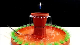 How to make Incredible table top Fountain / DIY