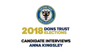 DTB Election Interviews 2018: Anna Kingsley