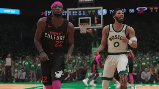 BOSTON CELTICS vs MIAMI HEAT FULL GAME 5 [ NBA 2K24 GAMEPLAY  PS5 4K UHD #nba