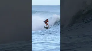 She Gets Barreled  #surfing