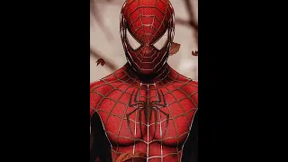 Spider Man Remastered! Все костюмы из трилогии Сэма Рейми!#spiderman#shorts #remastered#tobeymaguire