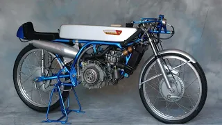 Motor Monster Suzuki 2 Tak 50 cc 3 Cylinder  -  Punya 16 Gigi Percepatan