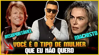 CHAD JON BON JOVI JANTOU BRUNA LOMBARDI: Não Me Relacionaria Com Você!