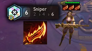 CAITLYN 3 GUINSOO 5.00 ASPD! 6 SNIPER! | TFT Set 6