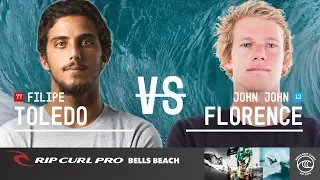 John John Florence Takes Down Filipe Toledo to Ring the Bell in 2019