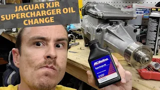 Jaguar XJR Supercharger Oil Change