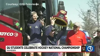 Quinnipiac men’s hockey wins national championship game against Minnesota