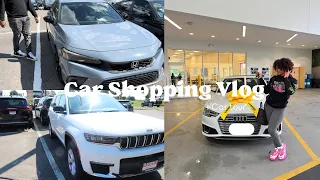 COME CAR SHOPPING WITH ME | + car tour|