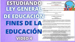 CEAA Estudiando LGE Fines de la Educación Examen Admisión Promoción Vertical Horizontal USICAMM 2022