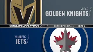 Winnipeg Jets vs Vegas Golden Knights– May  14, 2018 ¦ Game 2 ¦ Stanley Cup 2018  Обзор