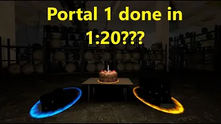 Portal Speedruns in 100000 years!