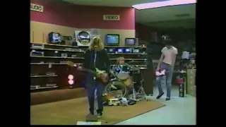 Ted Ed Fred [Nirvana] 1/24/1988 (Live Footage) RadioShack