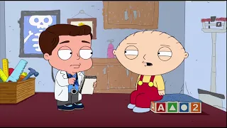 Family guy- Stewie tests positive for cooties