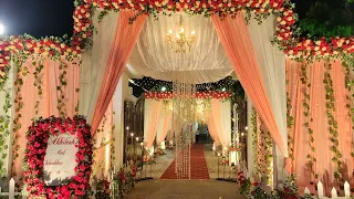 Flowers decorations work/Beautiful flowers decorations idea/New flowers decorations stage kolkata.