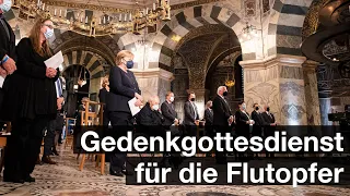 Gedenkgottesdienst für die Flutopfer