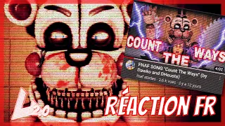 FNAF SONG "Count The Ways" (by Dawko and DHeusta) | Theoxe Réaction Fr