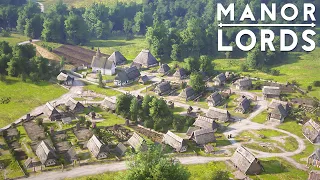 MANOR LORDS | HUGE 2022 Gameplay UPDATE Upcoming Medieval City Building First Look & Test Now Open