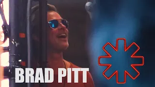 We saw Brad Pitt dancing at the RHCP concert in Paris