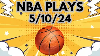 NBA Picks and Predictions Today 5/10/24