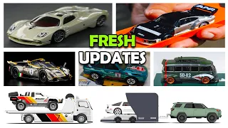 Showcase - Hot Wheels Pagani Utopia, RLC Pangi Huayra, Porsche 935X, Japan Historics Mix 4 & Premium