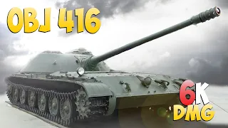 Obj 416 - 4 Kills 6K DMG - Solid! - World Of Tanks