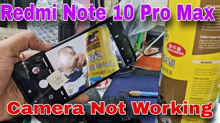 Redmi Note 10 Pro Max front camera not working